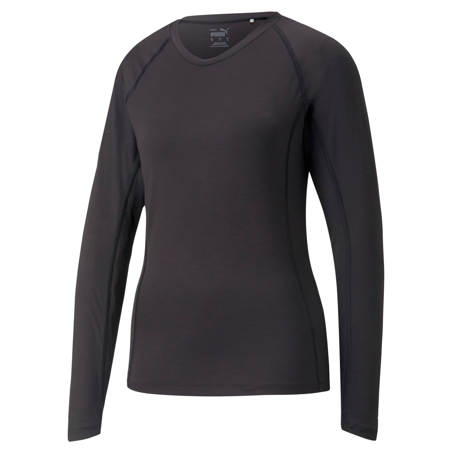 Puma black long sleeve on sale