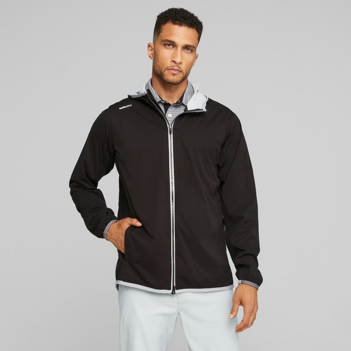 DRYLBL Packable Rain PUMA – Golf Golf Jacket