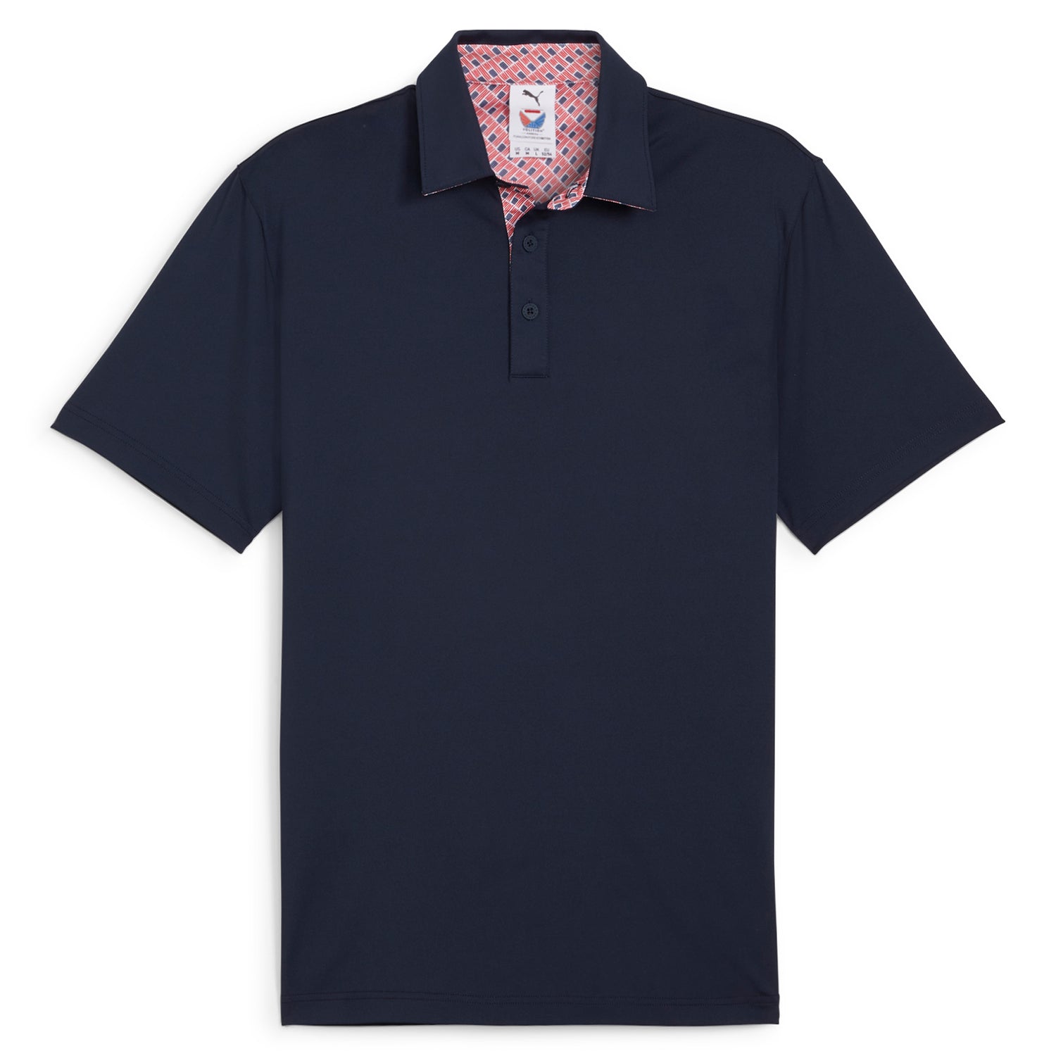 Volition Flag Trim Golf Polo