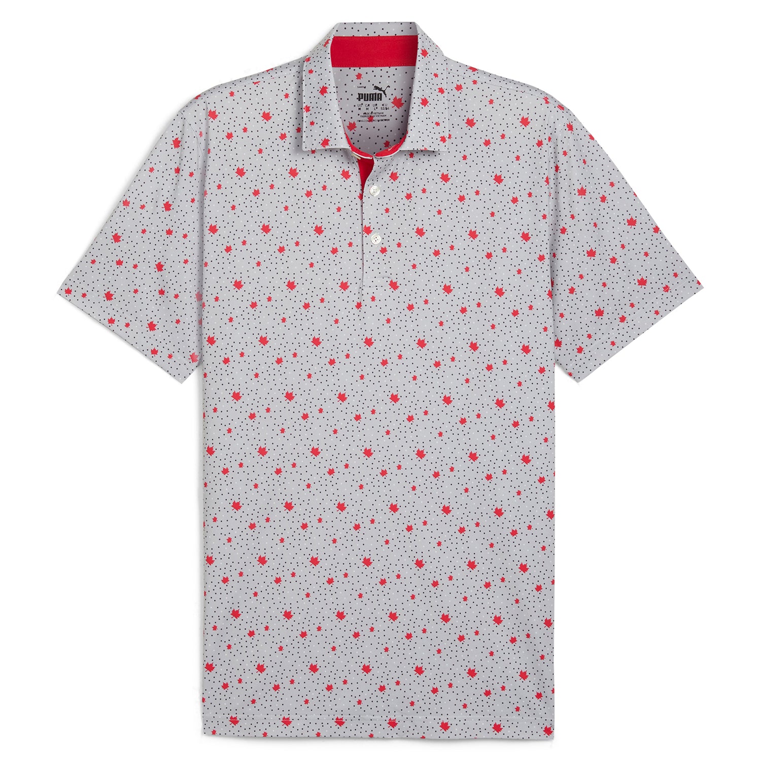 Canada Maple Dot Golf Polo