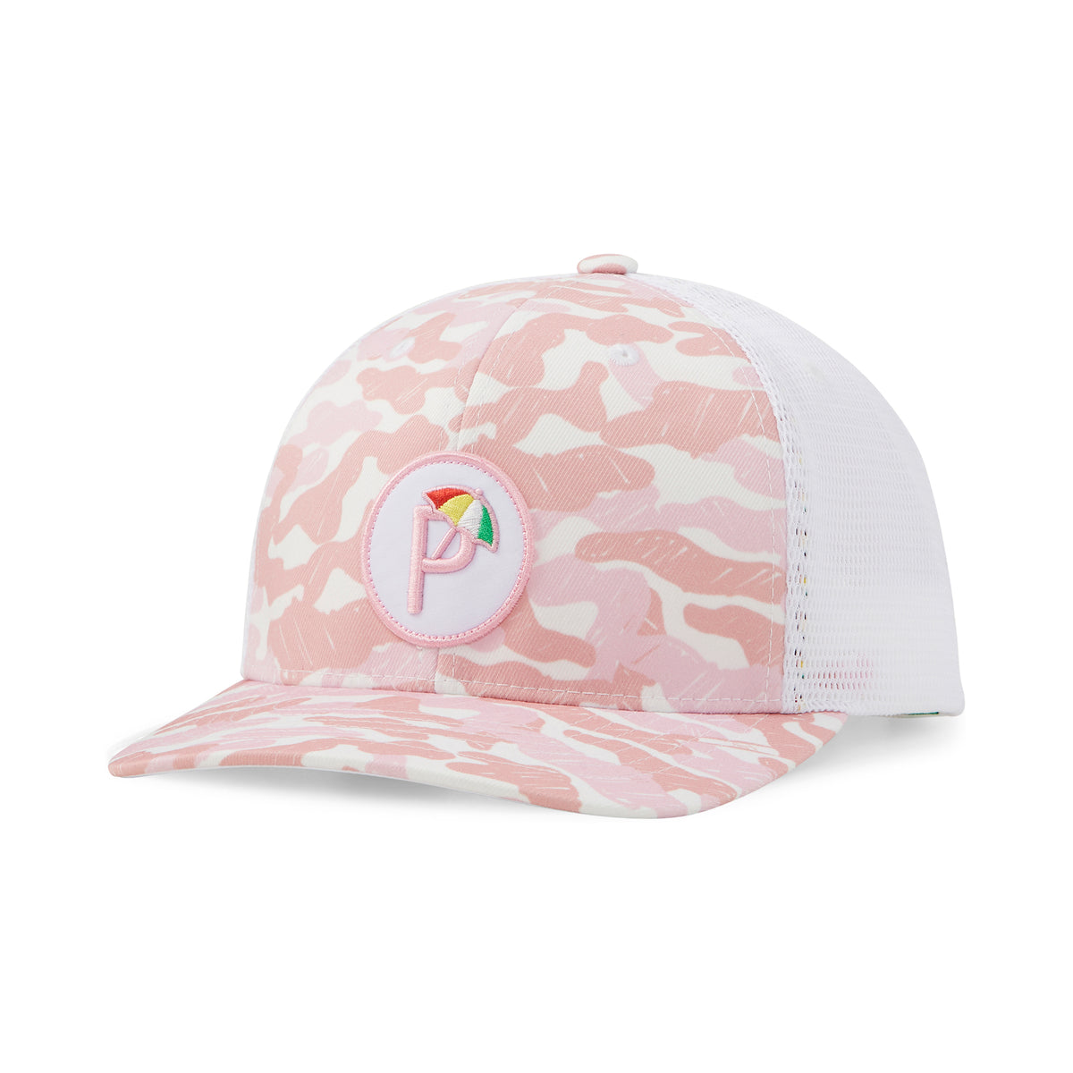 Camo Pattern P Snapback Hat