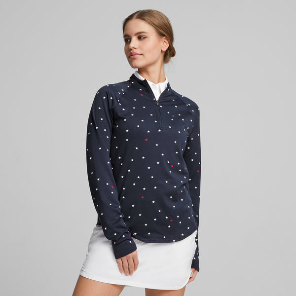 Women's Volition Stars Golf 1/4 Zip