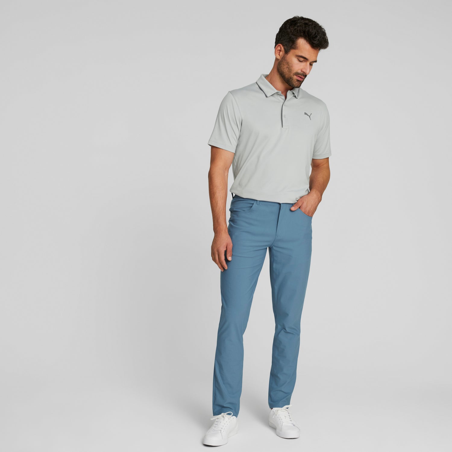 Men's Golf Slim Pants - All In Motion™ Khaki 30x30